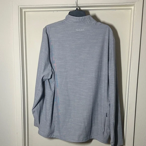 Travis Mathew Light Gray Full-Zip Jacket - Picture 2 of 4